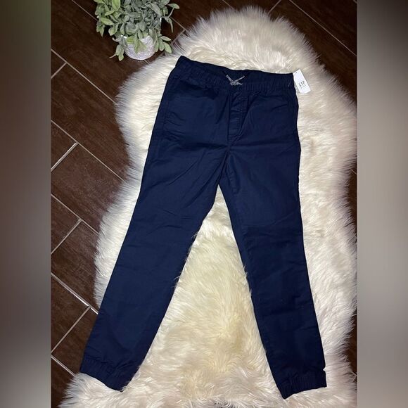 Gap Kids Navy Blue knit Joggers sz XXL - Picture 2 of 5